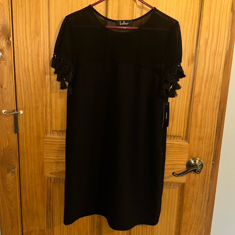 Brand New With Tags! lulus black dress